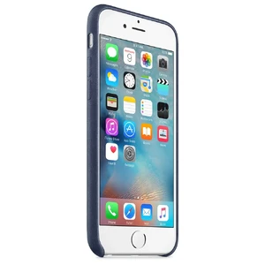 Кожаный чехол Apple Leather Case Midnight Blue (MKXU2) для iPhone 6s - Фото 6