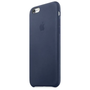 Кожаный чехол Apple Leather Case Midnight Blue (MKXU2) для iPhone 6s - Фото 7