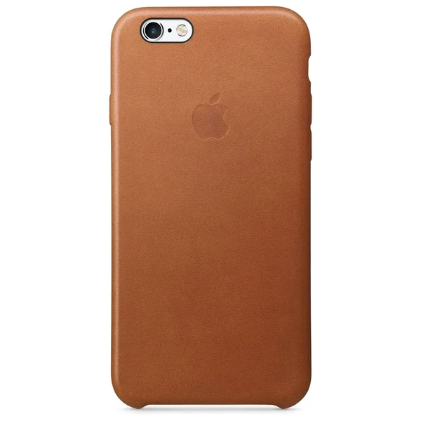 Шкіряний чохол Apple Leather Case Saddle Brown (MKXT2) для iPhone 6s у Миколаєві