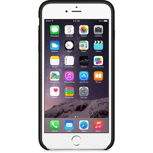 Кожаный чехол Apple Leather Case Black (MGQX2) для iPhone 6 Plus | 6s Plus - Фото 2