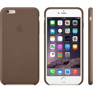 Шкіряний чохол Apple Leather Case Olive Brown (MGQR2) для iPhone 6 Plus | 6s Plus - Фото 6