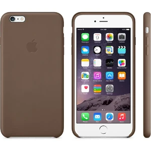 Шкіряний чохол Apple Leather Case Olive Brown (MGQR2) для iPhone 6 Plus | 6s Plus - Фото 7