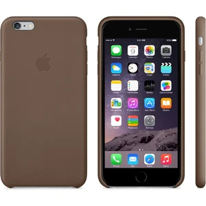 Шкіряний чохол Apple Leather Case Olive Brown (MGQR2) для iPhone 6 Plus | 6s Plus - Фото 8