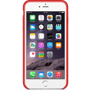 Шкіряний чохол Apple Leather Case (PRODUCT) Red (MGQY2) для iPhone 6 Plus | 6s Plus - Фото 2