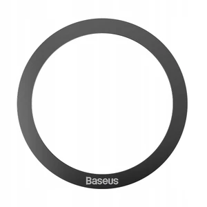 Магнитное кольцо Baseus Halo Series Magnetic Metal Ring Magsafe Black (2-Pack) PCCH000001 - Фото 1