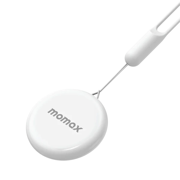 Трекер Momax PinPop Find My Tracker White водонепроникний IP66 для пошуку речей, ключів, сумок