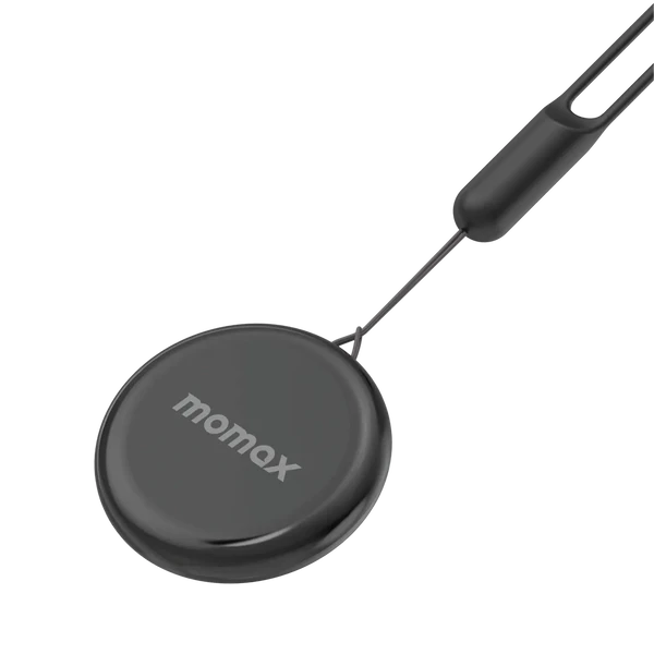 Трекер Momax PinPop Find My Tracker Black водонепроникний IP66 для пошуку речей, ключів, сумок
