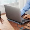Хаб 11в1 Baseus Elitejoy Gen2 USB-C с разъемами HDMI 4K, VGA 4K, RJ45, USB-C, USB-A, кардридером SD/TF, Audio Jack, 100W PD для iPad | MacBook Pro/Air | Windows - Фото 7