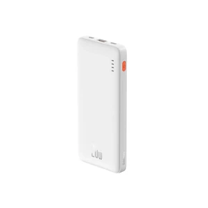 Повербанк із швидкою зарядкою Baseus Airpow Power Bank PD/QC, 20W, 10000 mAh (White) PPQD090001 - Фото 1