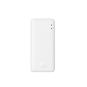 Повербанк із швидкою зарядкою Baseus Airpow Power Bank PD/QC, 20W, 10000 mAh (White) - Фото 5