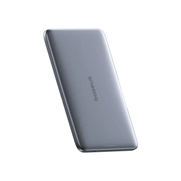 Портативний зарядний пристрій Baseus PicoGo Ultra-Slim Magnetic Power Bank 5000mAh Grey