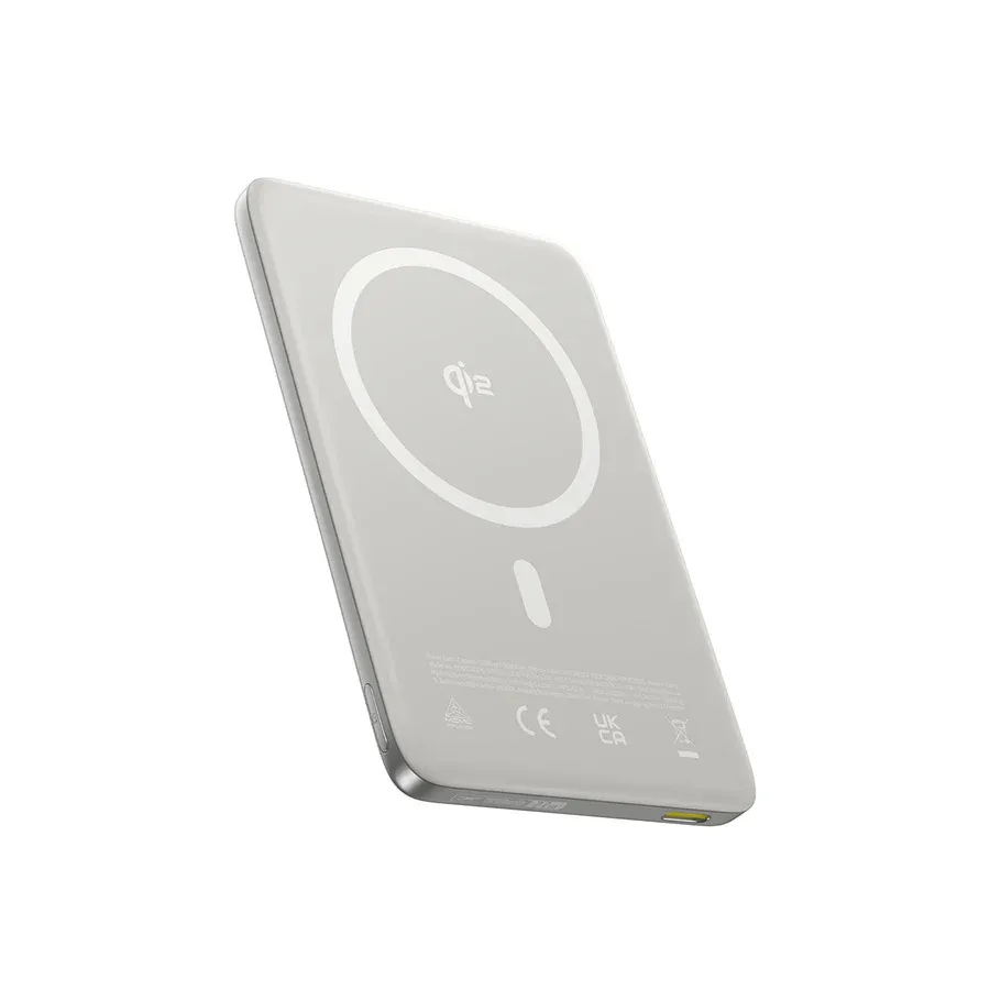 Портативное зарядное устройство Baseus PicoGo Ultra-Slim Qi2 Magnetic Power Bank 10000mAh Titanium