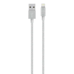 Металлический кабель Belkin MIXIT↑ Metallic Lightning to USB Silver 1.2m