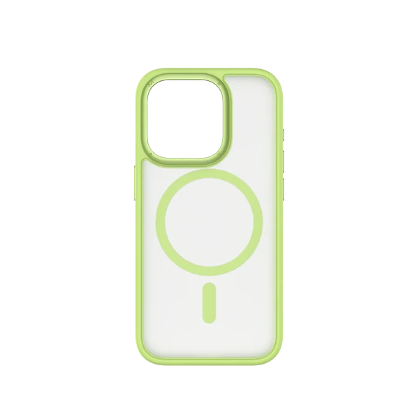 Защитный чехол с MagSafe Momax CaseForm PLAY Green для iPhone 15 Pro Max