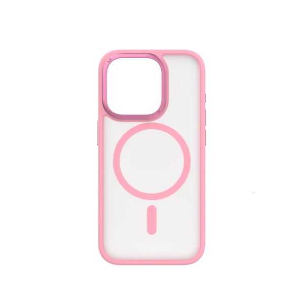 Захисний чохол з MagSafe Momax CaseForm PLAY Pink для iPhone 15 Pro у Львові