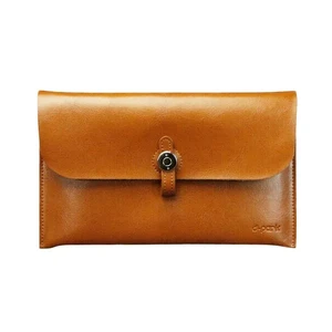 Кожаный чехол d-park Big Button Brown для iPad mini 5 | 4 | 3 | 2 | 1