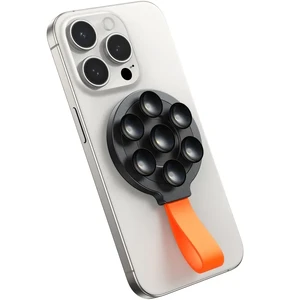 Універсальний магнітний тримач MagSafe з присоскою iLoungeMax Joyroom Black/Orange - Фото 2