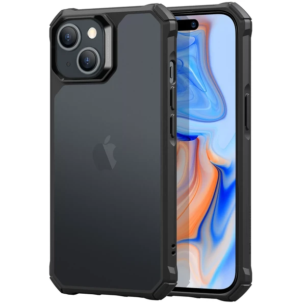 Протиударний чохол ESR Air Armor Clear Black для iPhone 15 в Чернівцях