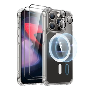 Противоударный чехол ESR Air Armor Clear для iPhone 15 Pro Max - Фото 4