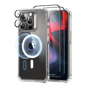 Противоударный чехол ESR Air Armor Clear для iPhone 15 Pro Max - Фото 6