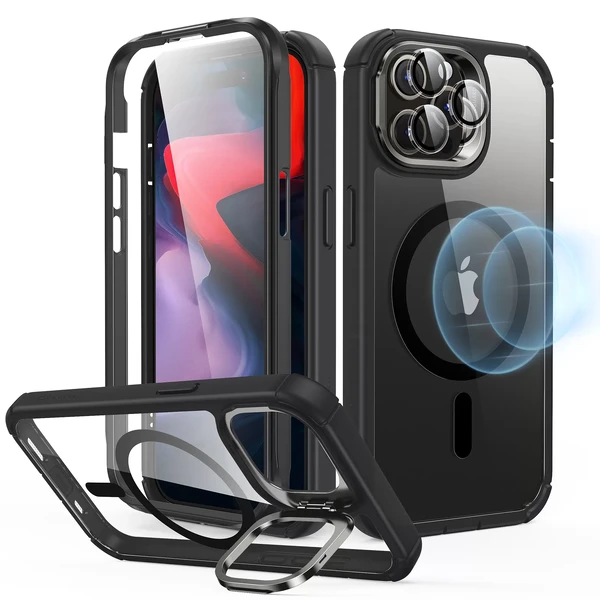 Протиударний чохол з підставкою та підтримкою MagSafe ESR Armor Tough HaloLock для iPhone 15 Pro Max у Дніпрі