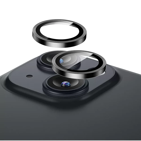 Захисне скло на камеру ESR Armorite Lens Protector Black для iPhone 15 | 15 Plus