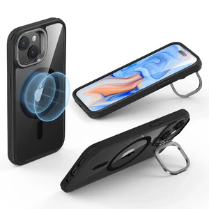 Захисний чохол з підставкою та підтримкою MagSafe ESR Classic Hybrid Case HaloLock Black для iPhone 15 Plus - Фото 4