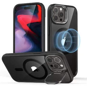 Захисний чохол з підставкою та підтримкою MagSafe ESR Classic Hybrid Case HaloLock Black для iPhone 15 Pro - Фото 5