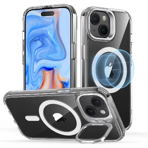 Захисний чохол з підставкою та підтримкою MagSafe ESR Classic Hybrid Case HaloLock Clear для iPhone 15 - Фото 5