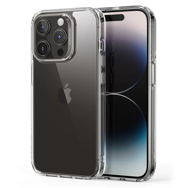 Скляний чохол ESR Ice Shield Series 9H Tempered Glass Back Cover Clear для iPhone 15 Pro Max у Дніпрі