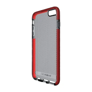 Противоударный чехол Tech21 Evo Mesh Smokey | Red для iPhone 6 Plus | 6s Plus - Фото 8