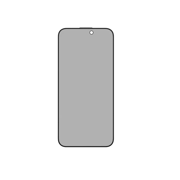 Захисне скло антишпигун з рамкою для поклейки Momax 3D Pritave GlassPro AntiSpy для iPhone 16 Plus | 15 Plus