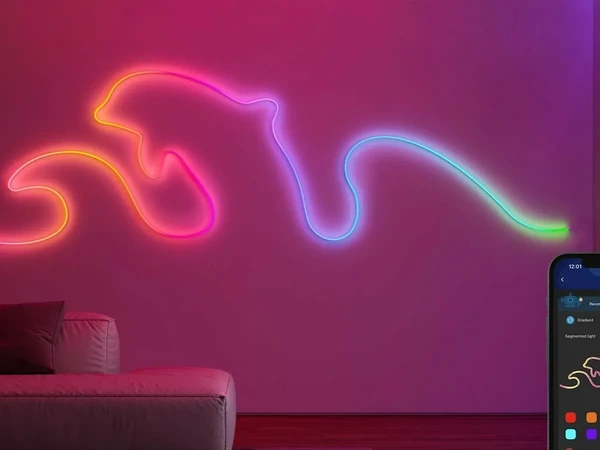 Динамическая неоновая светодиодная лента Govee Neon Rope Light 2 RGBIC
