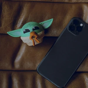 Портативная беспроводная мини Bluetooth-колонка Bitty Boomers Mini Star Wars: Grogu with Snack (Звездные войны) - Фото 7