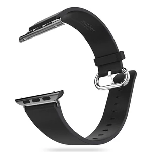 Кожаный ремешок HOCO Leather Black для Apple Watch 41mm | 40mm | 38mm