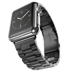 Металевий ремінець HOCO Stainless Steel Black для Apple Watch 41mm | 40mm | 38mm