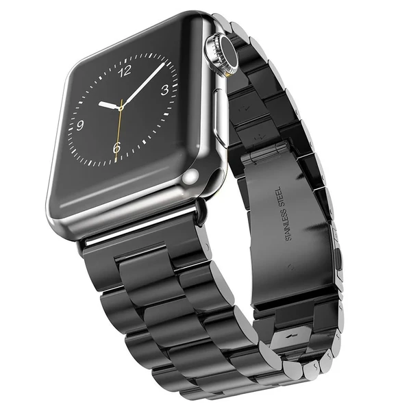 Металевий ремінець HOCO Stainless Steel Black для Apple Watch 41mm | 40mm | 38mm