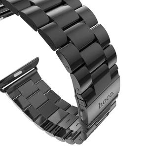 Металлический ремешок HOCO Stainless Steel Black для Apple Watch Ultra 49mm | 45mm | 44mm | 42mm - Фото 7