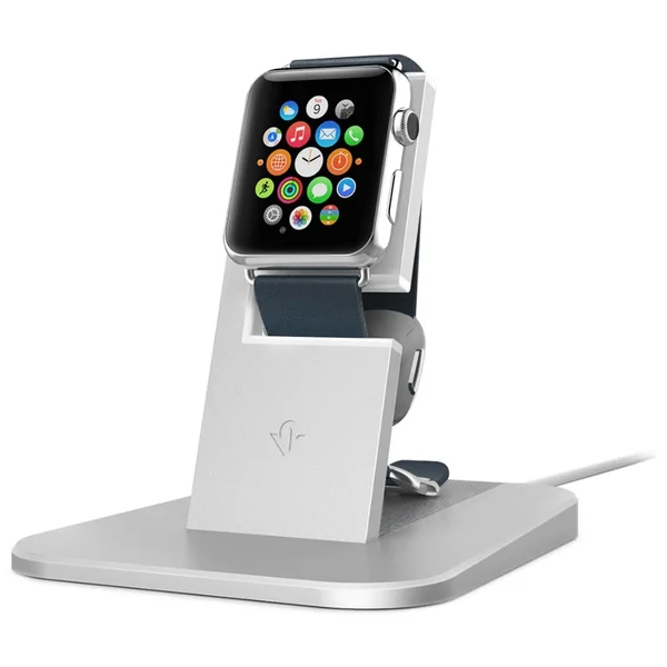 Подставка Twelve South HiRise Silver для Apple Watch