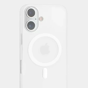 Ультра-тонкий чехол iLoungeMax Soft Touch MagSafe Frosted Clear для iPhone 16 Plus - Фото 4