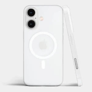 Ультра-тонкий чохол iLoungeMax Soft Touch MagSafe Frosted Clear для iPhone 16 Plus