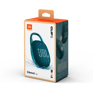 Портативная Bluetooth-колонка с карабином JBL Clip 5 Blue - Фото 9