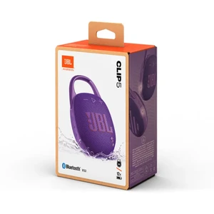 Портативная Bluetooth-колонка с карабином JBL Clip 5 Purple - Фото 9