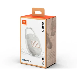 Портативная Bluetooth-колонка с карабином JBL Clip 5 White - Фото 9