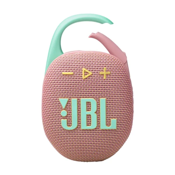 Портативна Bluetooth-колонка з карабіном JBL Clip 5 Pink