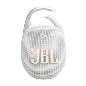 Портативная Bluetooth-колонка с карабином JBL Clip 5 White  - Фото 1