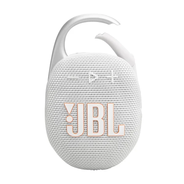 Портативна Bluetooth-колонка з карабіном JBL Clip 5 White
