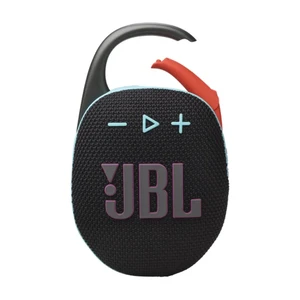 Портативная Bluetooth-колонка с карабином JBL Clip 5 Black and Orange  - Фото 1