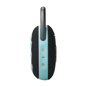 Портативная Bluetooth-колонка с карабином JBL Clip 5 Black and Orange - Фото 5