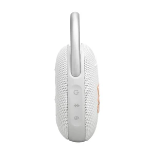 Портативная Bluetooth-колонка с карабином JBL Clip 5 White - Фото 5